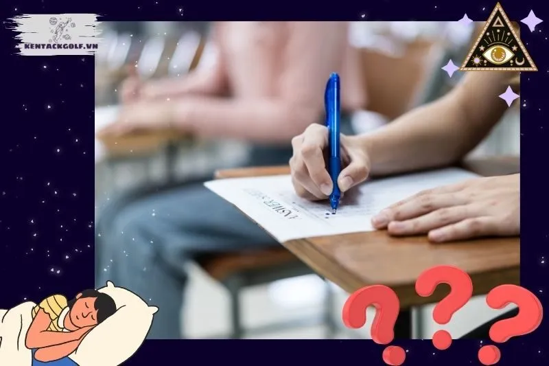 Điềm báo tích cực từ giấc mơ thấy đi thi