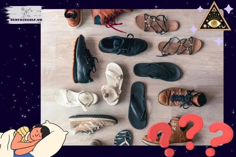 Nằm mơ thấy giày dép liên quan đến tình yêu và các mối quan hệ