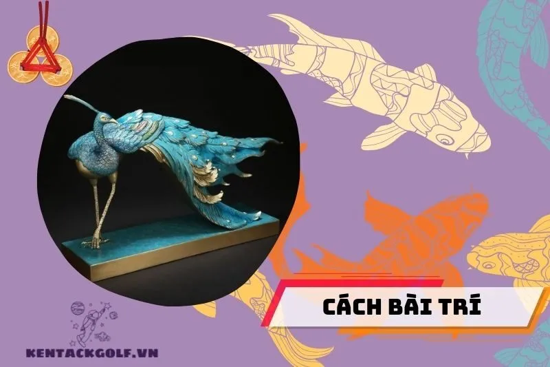 Cách bài trí tượng phượng hoàng phong thủy đúng cách trong không gian sống