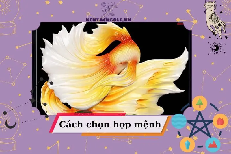 Cách Chọn Tượng Cá Koi Phong Thủy Hợp Mệnh