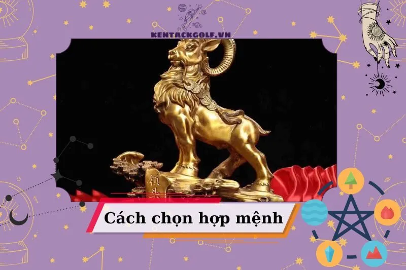 Cách Chọn Tượng Dê Phong Thủy Hợp Mệnh