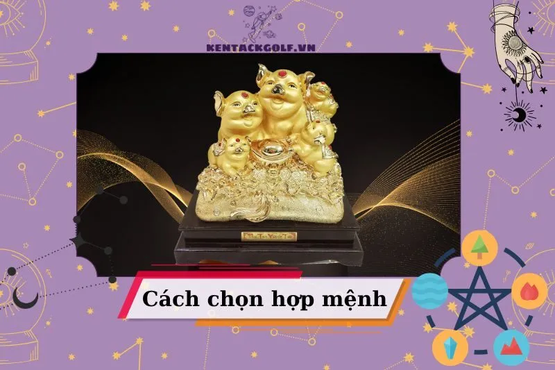 Cách Chọn Linh Vật Heo Phong Thuỷ Phù Hợp Với Mệnh