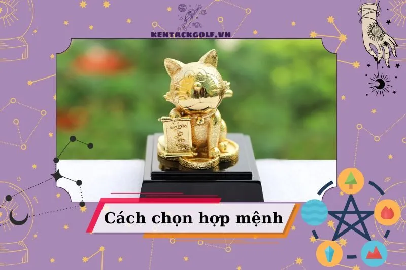 Cách Chọn Tượng Mèo Phong Thủy Hợp Mệnh