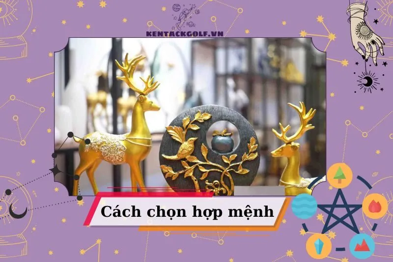 Lựa Chọn Tượng Nai Phong Thủy Phù Hợp Với Mệnh Của Mỗi Người