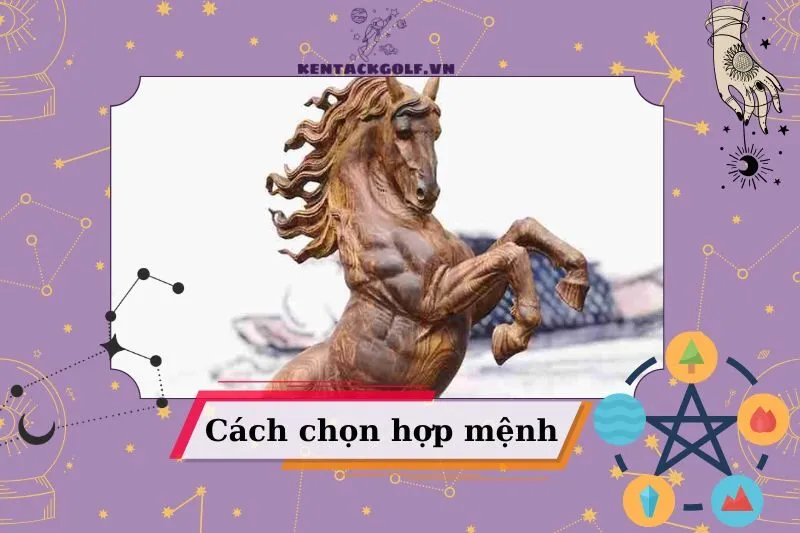 Cách Chọn Tượng Ngựa Phong Thủy Hợp Mệnh, Hợp Tuổi